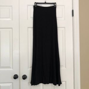 Black Maxi Skirt